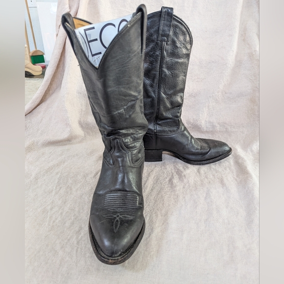 Vintage Tony Lama Cowboy Boots - Picture 2 of 3